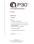 Sample Paper 2 | P3O Foundation (English)